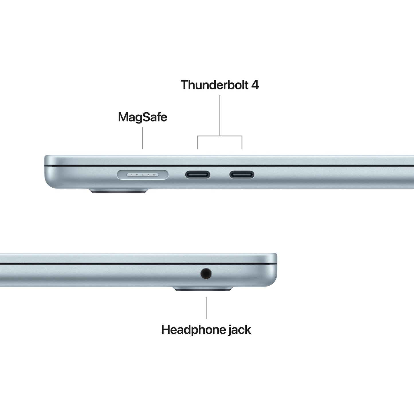 MacBook Air 15,3", Apple M4 10jádrové CPU, 10jádrové GPU, 16GB, 256GB SSD, CZ - blankytně modrý - iSTYLE CZ