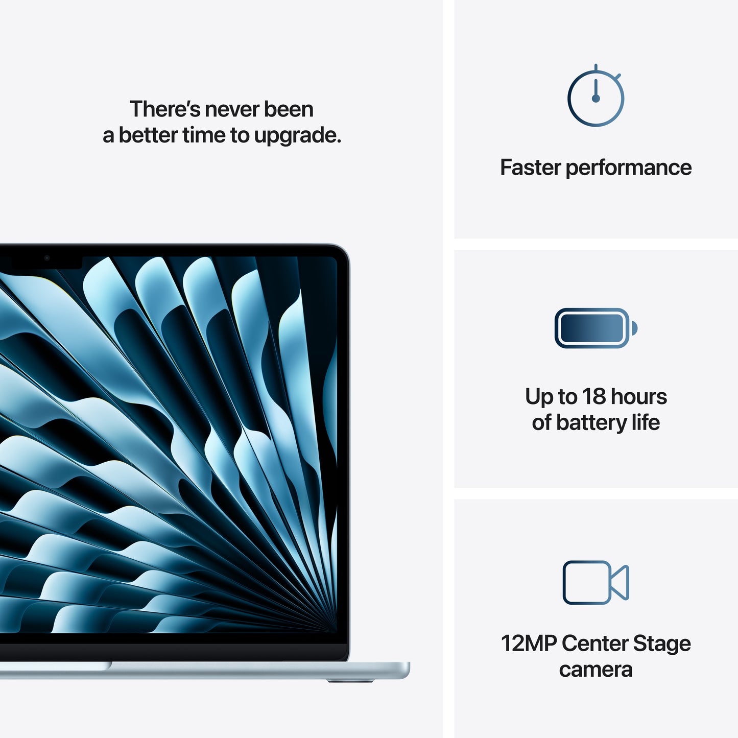 MacBook Air 13,6", Apple M4 10jádrové CPU, 10jádrové GPU, 16GB, 512GB SSD, CZ - blankytně modrý - iSTYLE CZ