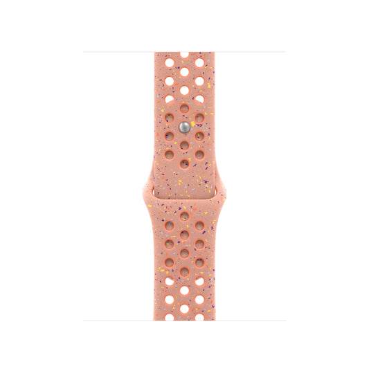 Řemínek pro Apple Watch 38/40/41 mm Apple Alpenglow Pink sportovní Nike - M/L - iSTYLE CZ