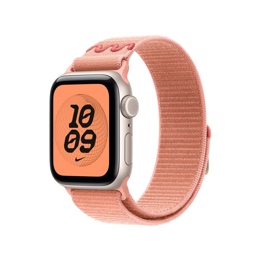 Řemínek pro Apple Watch 38/40/41 mm Apple Alpenglow Pink provlékací sportovní Nike - iSTYLE CZ
