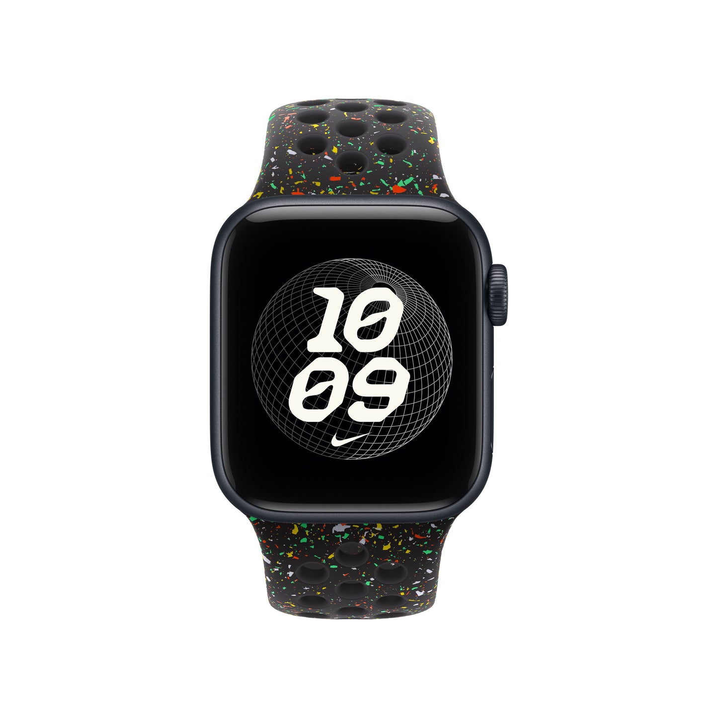 Řemínek pro Apple Watch 38/40/41 mm Apple Midnight Black sportovní Nike - S/M - iSTYLE CZ