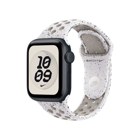 Řemínek pro Apple Watch 38/40/41 mm Apple Veiled Grey sportovní Nike - S/M - iSTYLE CZ