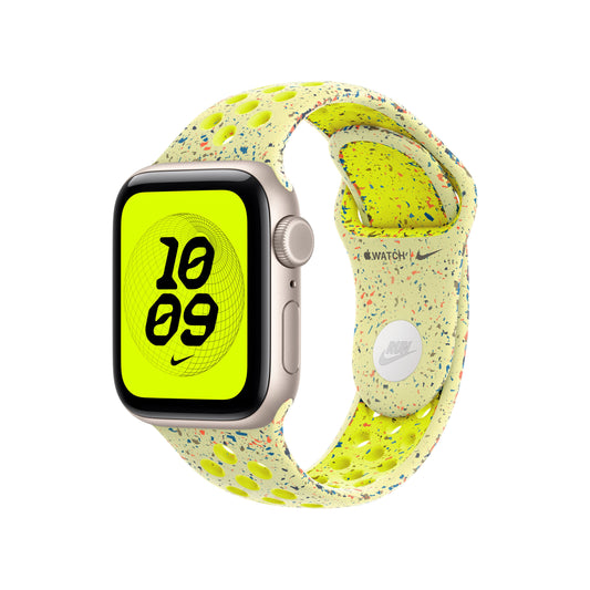 Řemínek pro Apple Watch 38/40/41 mm Apple Volt Splash sportovní Nike - S/M - iSTYLE CZ