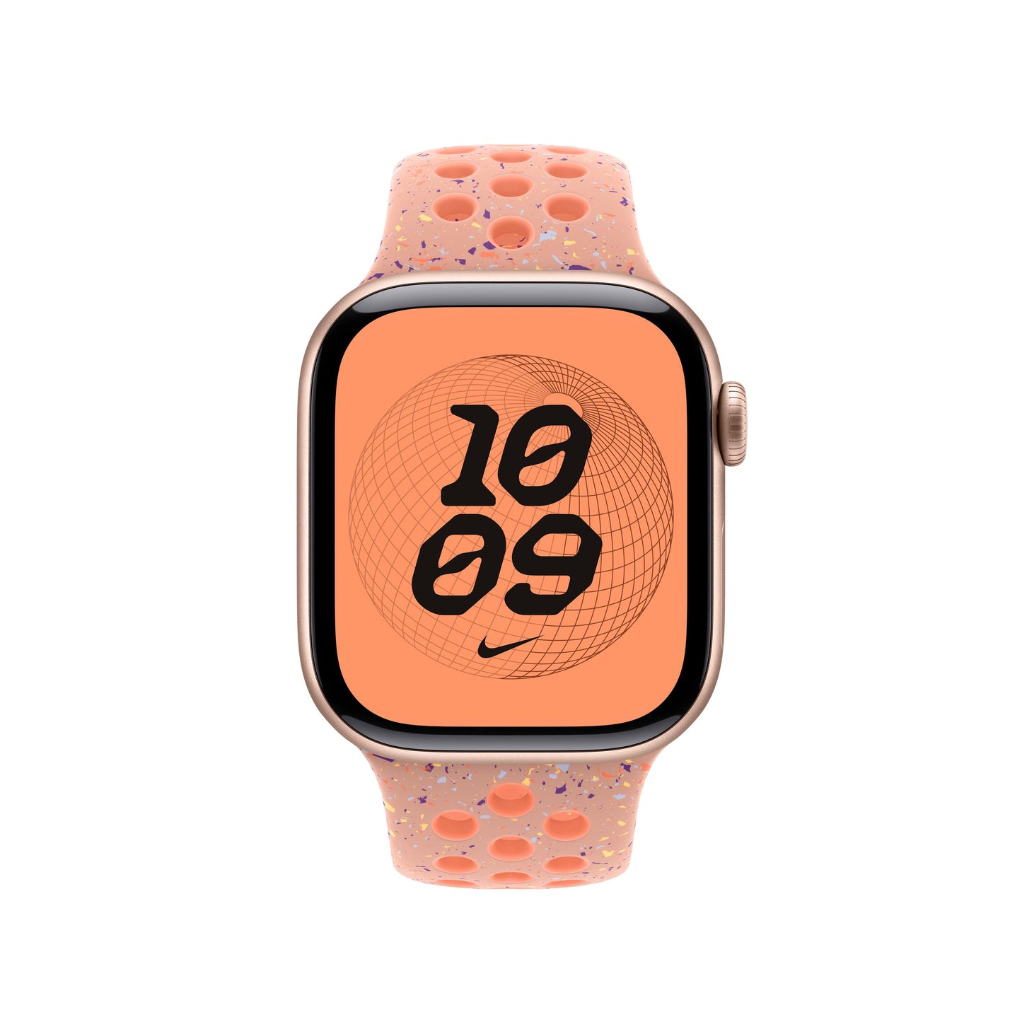 Řemínek pro Apple Watch 38/40/41/42 mm Apple Alpenglow Pink sportovní Nike - S/M - iSTYLE CZ