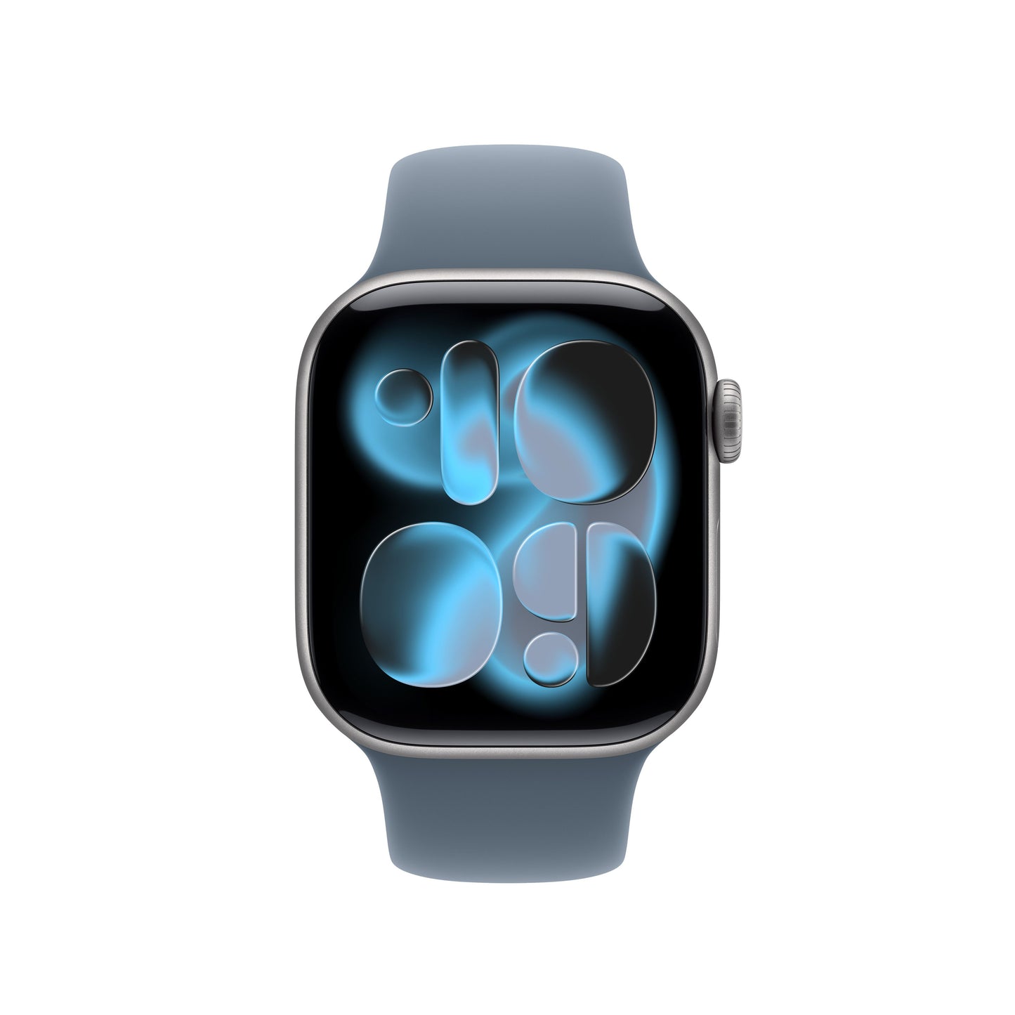 Řemínek pro Apple Watch 38/40/41/42 mm Apple ocelově modrý sportovní - M/L - iSTYLE CZ