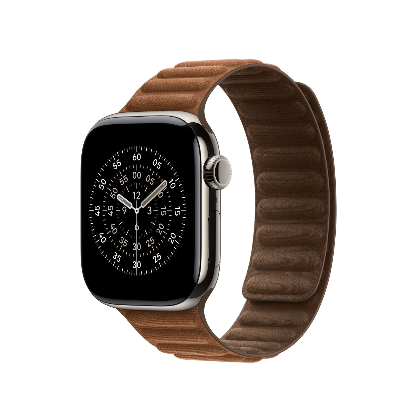 Řemínek pro Apple Watch 38/40/41/42 mm Apple karamelový magnetický tah - S/M - iSTYLE CZ