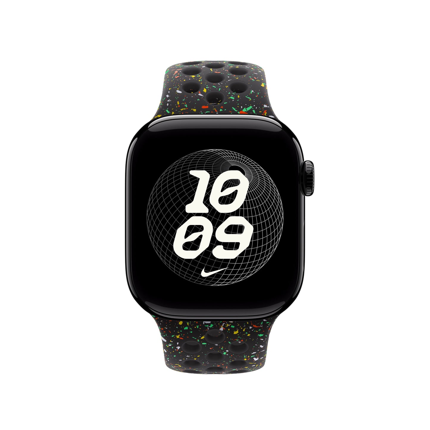 Řemínek pro Apple Watch 38/40/41/42 mm Apple Midnight Black sportovní Nike - S/M - iSTYLE CZ
