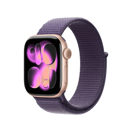 Řemínek pro Apple Watch 38/40/41/42 mm Apple mlžně fialový provlékací sportovní - iSTYLE CZ