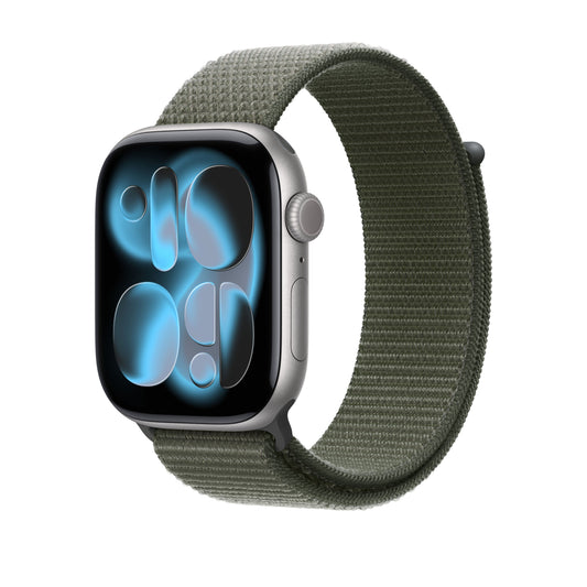 Řemínek pro Apple Watch 44/45/46/49 mm Apple piniově zelený provlékací sportovní - iSTYLE CZ