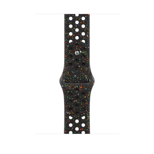 Řemínek pro Apple Watch 44/45/46/49 mm Apple Midnight Black sportovní Nike - M/L - iSTYLE CZ