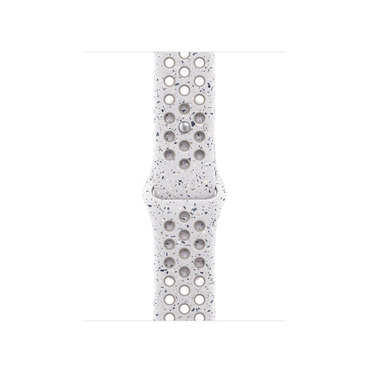 Řemínek pro Apple Watch 38/40/41/42 mm Apple Veiled Grey sportovní Nike - S/M - iSTYLE CZ