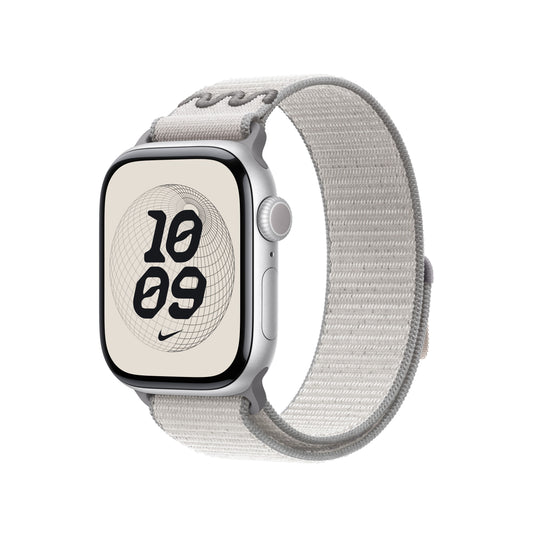 Řemínek pro Apple Watch 38/40/41/42 mm Apple Veiled Grey provlékací sportovní Nike - iSTYLE CZ