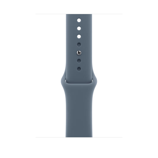 Řemínek pro Apple Watch 44/45/46/49 mm Apple ocelově modrý sportovní - S/M - iSTYLE CZ