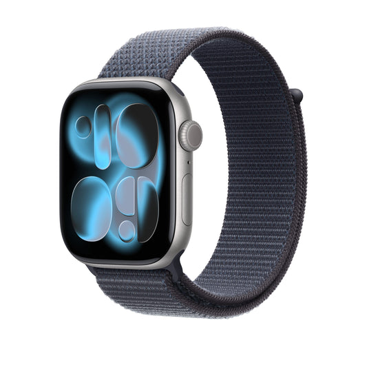 Řemínek pro Apple Watch 44/45/46/49 mm Apple ocelově modrý provlékací sportovní - iSTYLE CZ