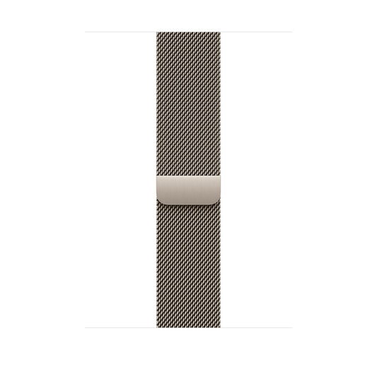 Řemínek pro Apple Watch 44/45/46/49 mm Apple přírodní milánský tah - M/L - iSTYLE CZ