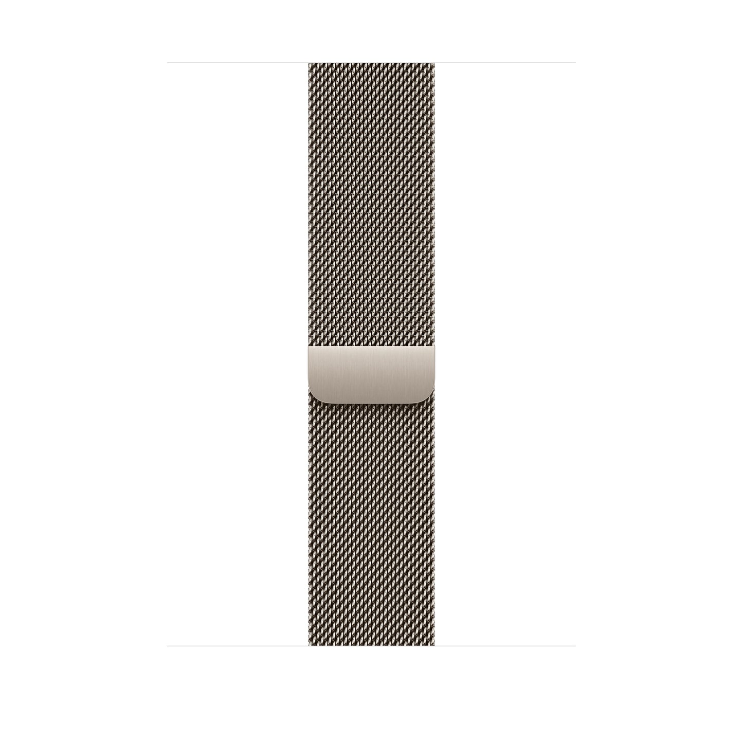 Řemínek pro Apple Watch 44/45/46/49 mm Apple přírodní milánský tah - S/M - iSTYLE CZ