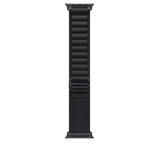 Řemínek pro Apple Watch 44/45/46/49 mm Apple černý Alpský tah - velký - provedení z černého titanu - iSTYLE CZ