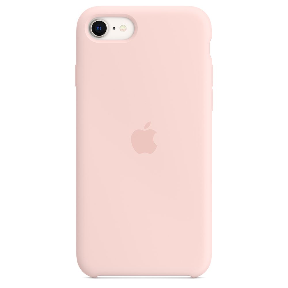Apple silikonový kryt na iPhone SE – křídově růžový - iSTYLE CZ