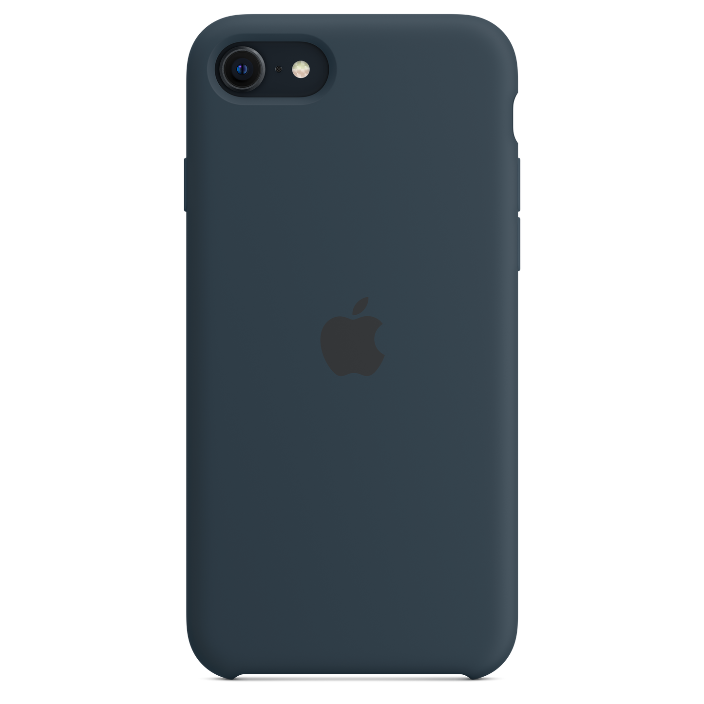 Apple silikonový kryt na iPhone SE – hlubokomořsky modrý - iSTYLE CZ