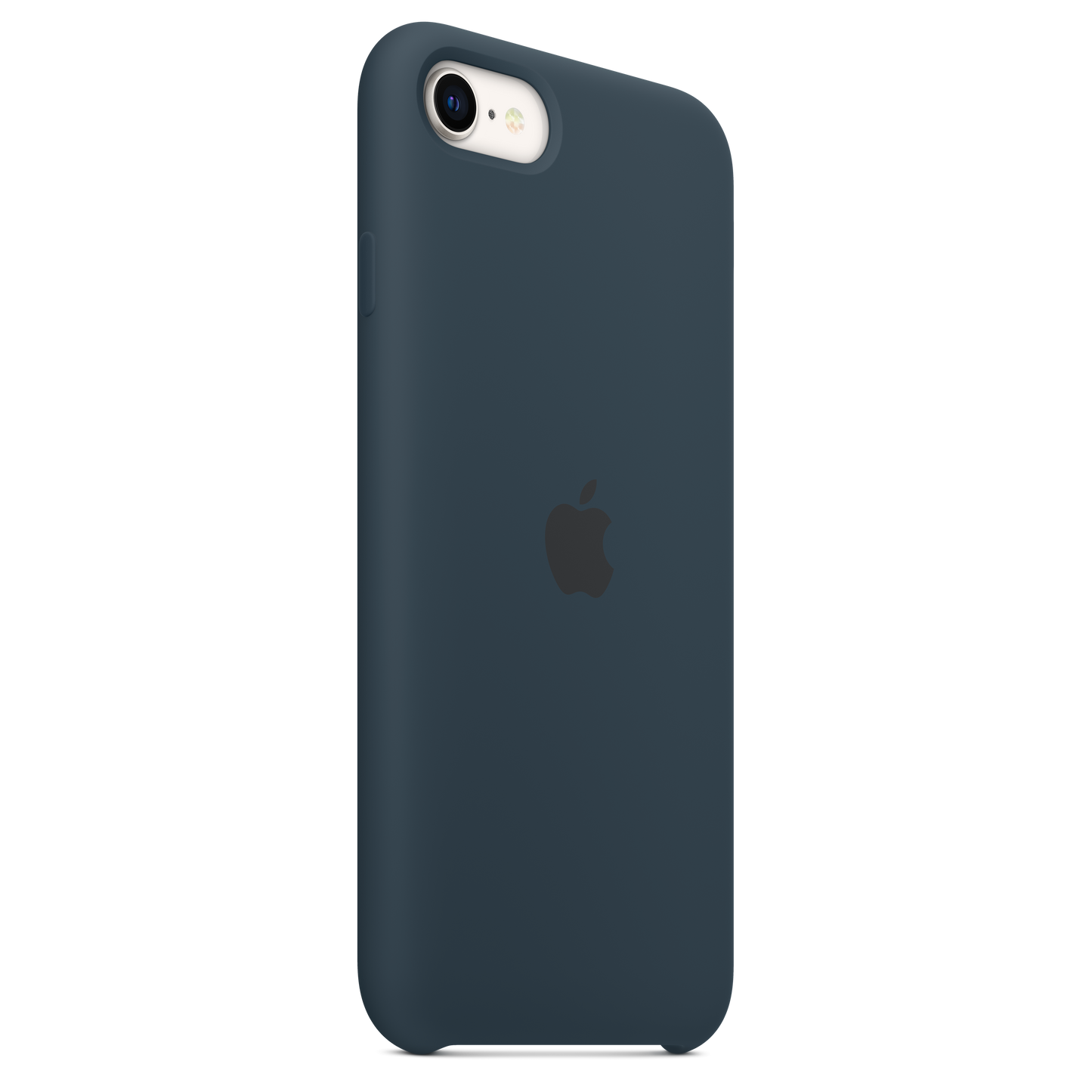 Apple silikonový kryt na iPhone SE – hlubokomořsky modrý - iSTYLE CZ