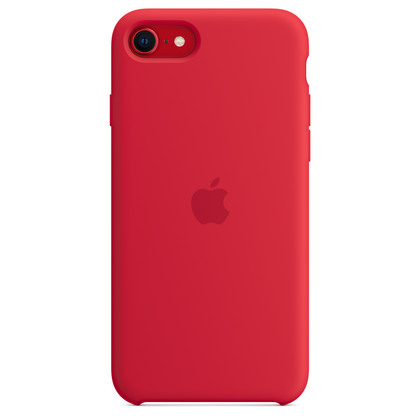Apple silikonový kryt na iPhone SE – červená (PRODUCT)RED - iSTYLE CZ