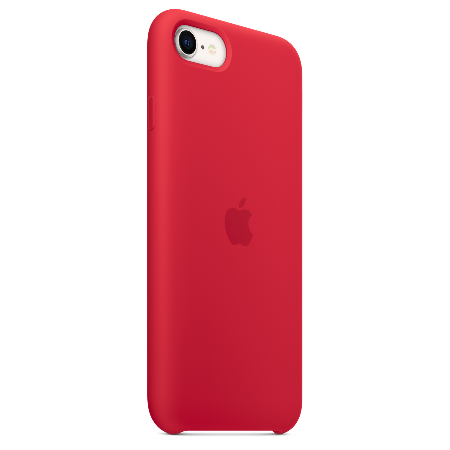 Apple silikonový kryt na iPhone SE – červená (PRODUCT)RED - iSTYLE CZ
