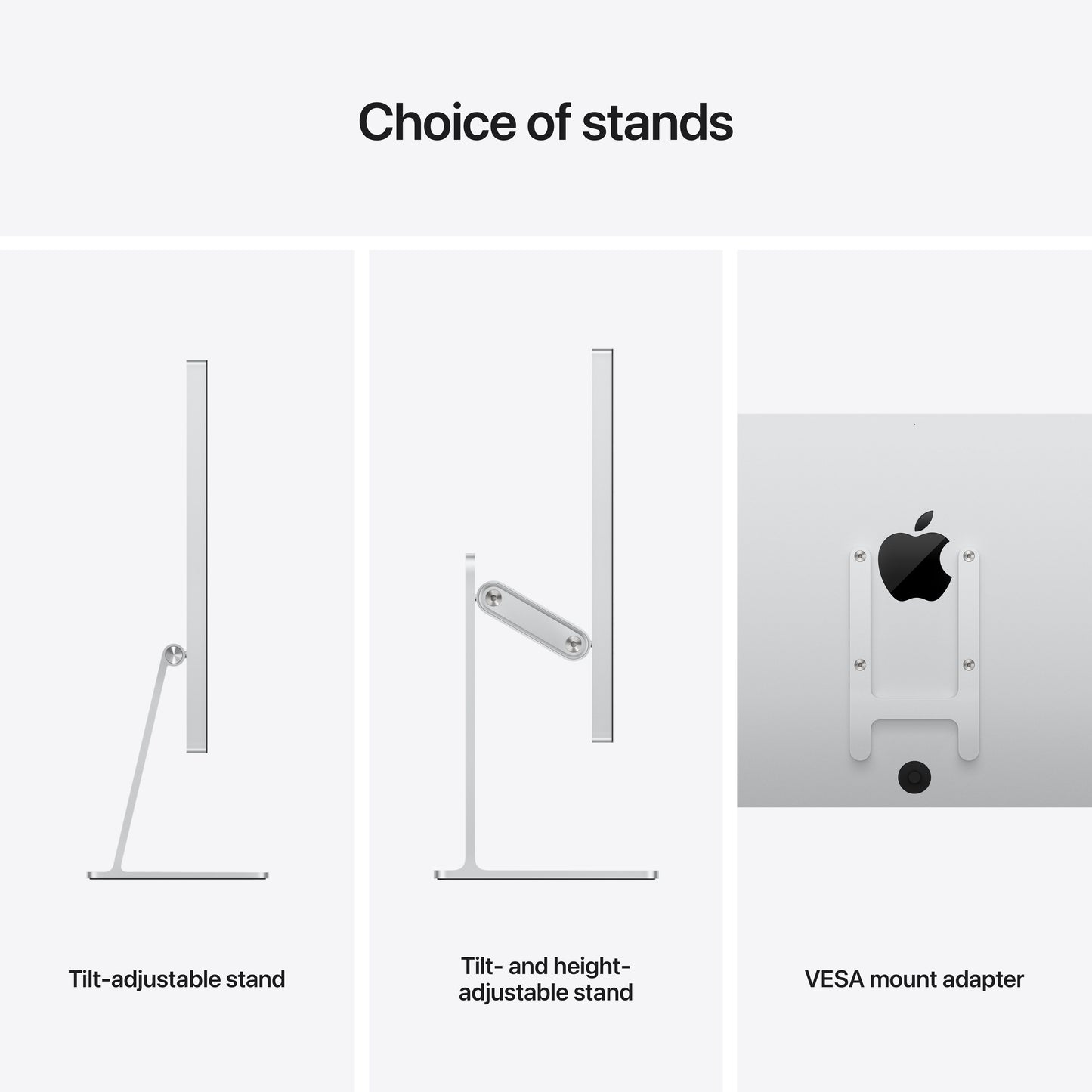 Apple Studio Display – standardní sklo – stojan s nastavitelným náklonem a výškou - iSTYLE CZ