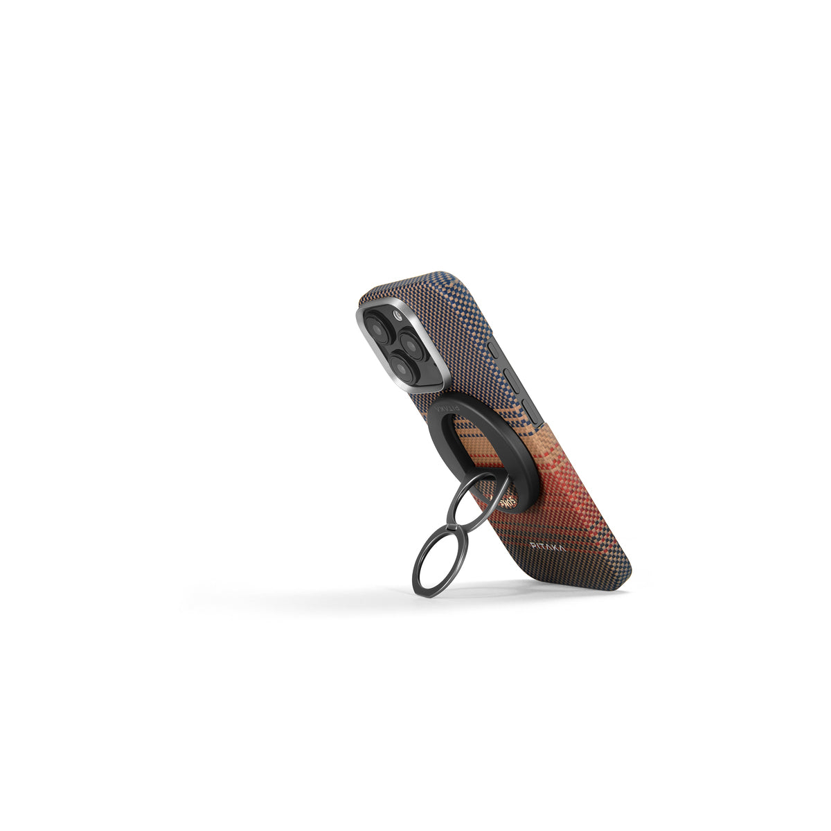 Stojánek s gripem pro iPhone Pitaka MagEZ Grip 3 - bronzový