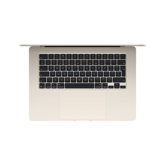MacBook Air 15", Apple M5 čip, 10jádrové CPU, 10jádrové GPU, 32 GB, 2TB SSD, INT - hvězdně bílá
