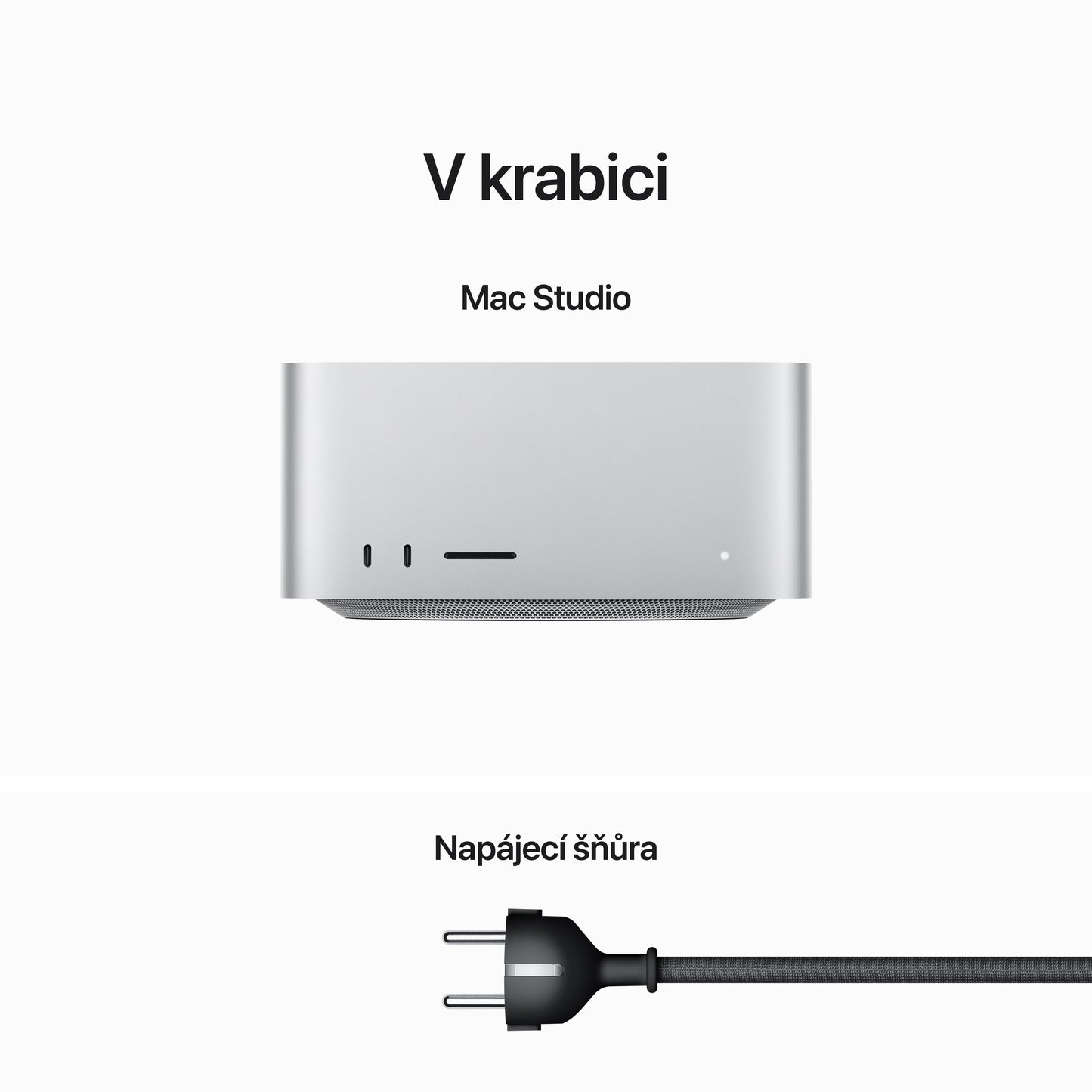 Mac Studio, Apple M4 Max, 14jádrové CPU, 32jádrové GPU, 36GB, 512GB - stříbrný