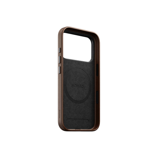 Kryt pro iPhone 17 Pro Nomad Traditional Leather Case - hnědý - iSTYLE CZ