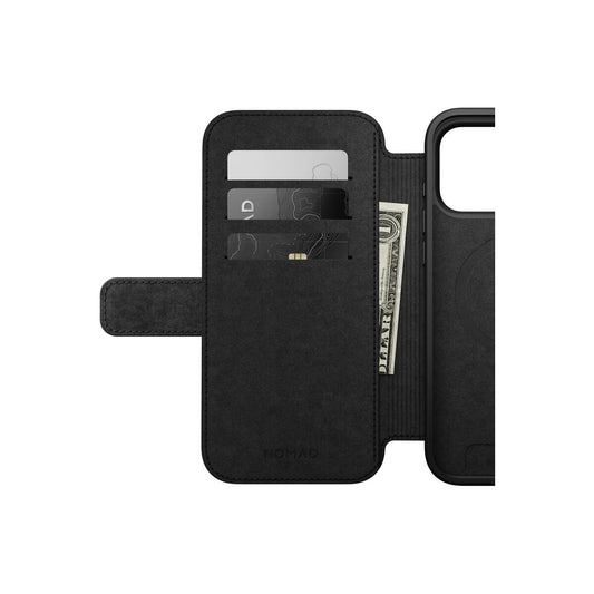 Kryt pro iPhone 17 Pro Max Nomad Modern Leather Folio - černý - iSTYLE CZ