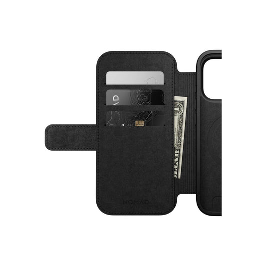 Kryt pro iPhone 17 Pro Nomad Modern Leather Folio - černý - iSTYLE CZ