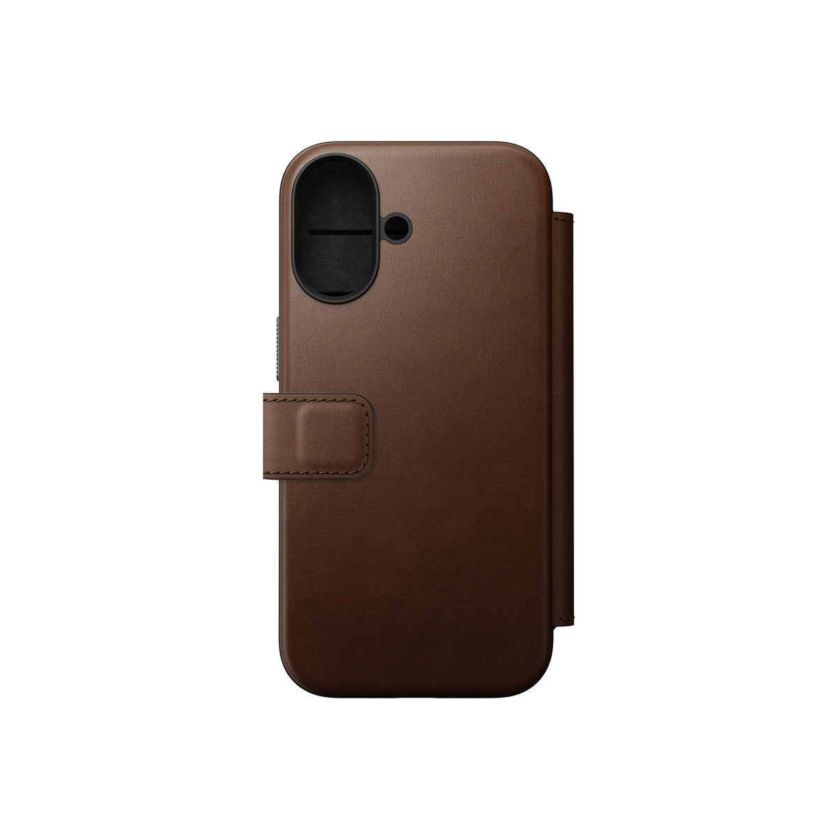 Kryt pro iPhone 17 Nomad Modern Leather Folio - hnědý - iSTYLE CZ