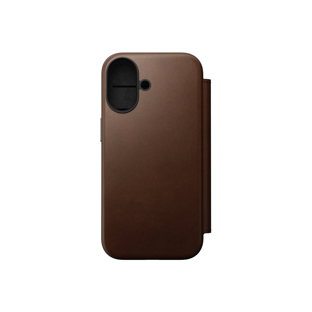 Kryt pro iPhone 17 Nomad Modern Leather Folio - hnědý - iSTYLE CZ