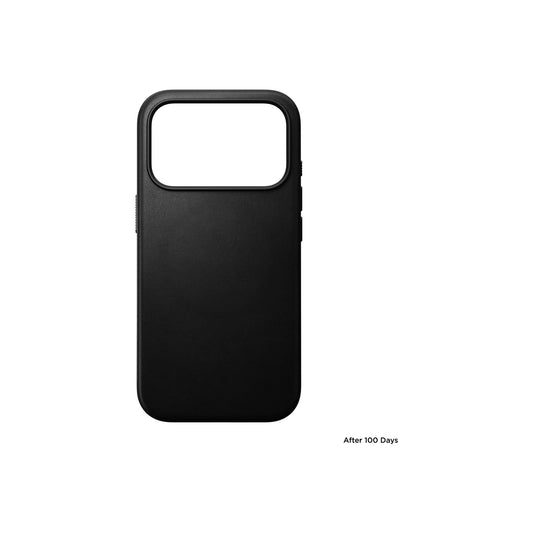 Kryt pro iPhone 17 Pro Nomad Modern Leather Case - černý - iSTYLE CZ