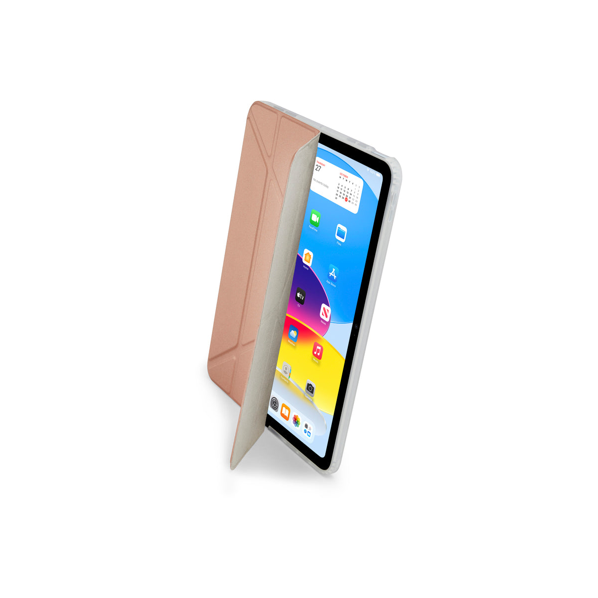 Kryt pro iPad 10,9" Pipetto Origamii No1 Original Case - růžově zlatý - iSTYLE CZ