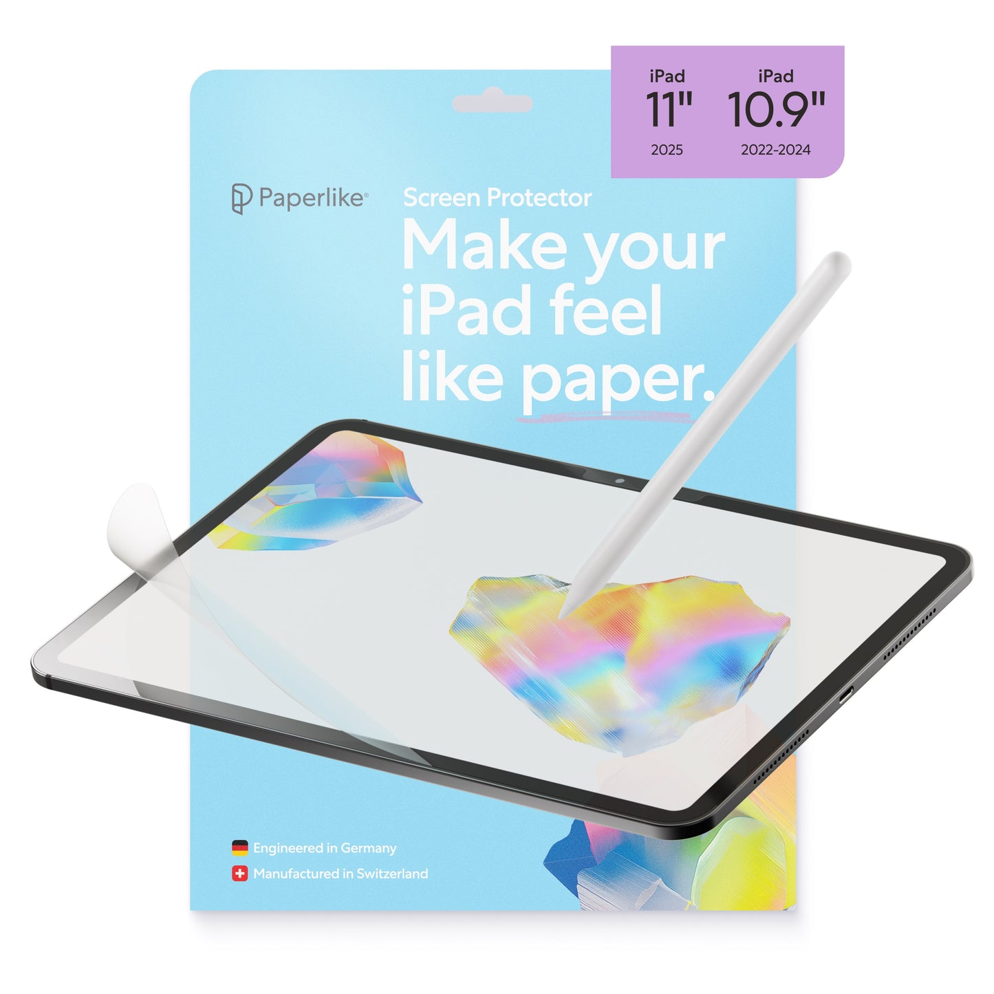 Ochranná fólie pro iPad 11" nebo iPad 10,9" Paperlike Screen Protector 3