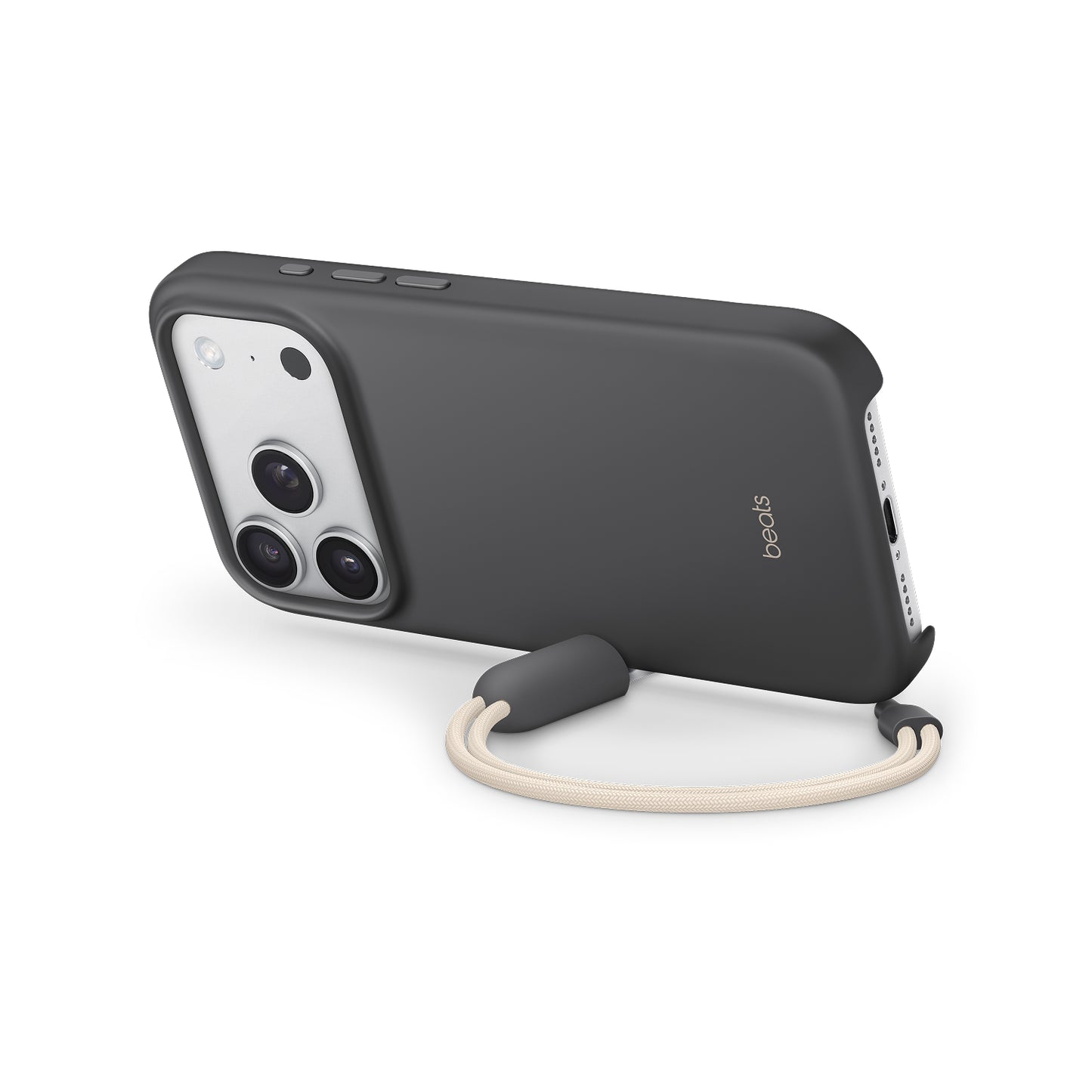 Kryt se stojánkem pro iPhone 17 Pro Beats s MagSafe a ovladačem fotoaparátu - granitově šedý - iSTYLE CZ