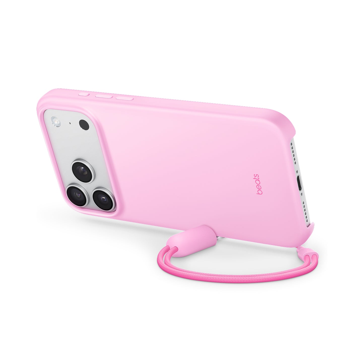 Kryt se stojánkem pro iPhone 17 Pro Max Beats s MagSafe a ovladačem fotoaparátu - oblázkově růžový - iSTYLE CZ