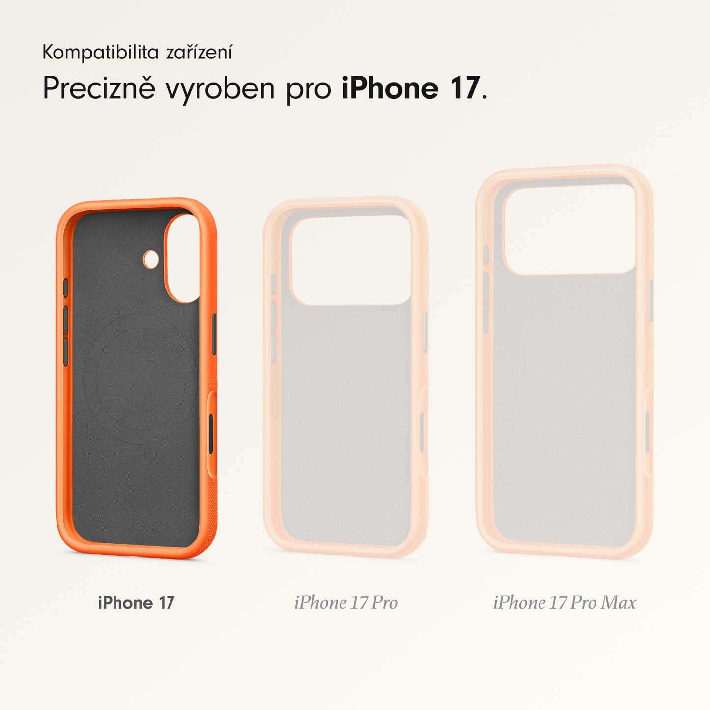 Odolný kryt pro iPhone 17 Beats s MagSafe a ovladačem fotoaparátu - sierra oranžový - iSTYLE CZ