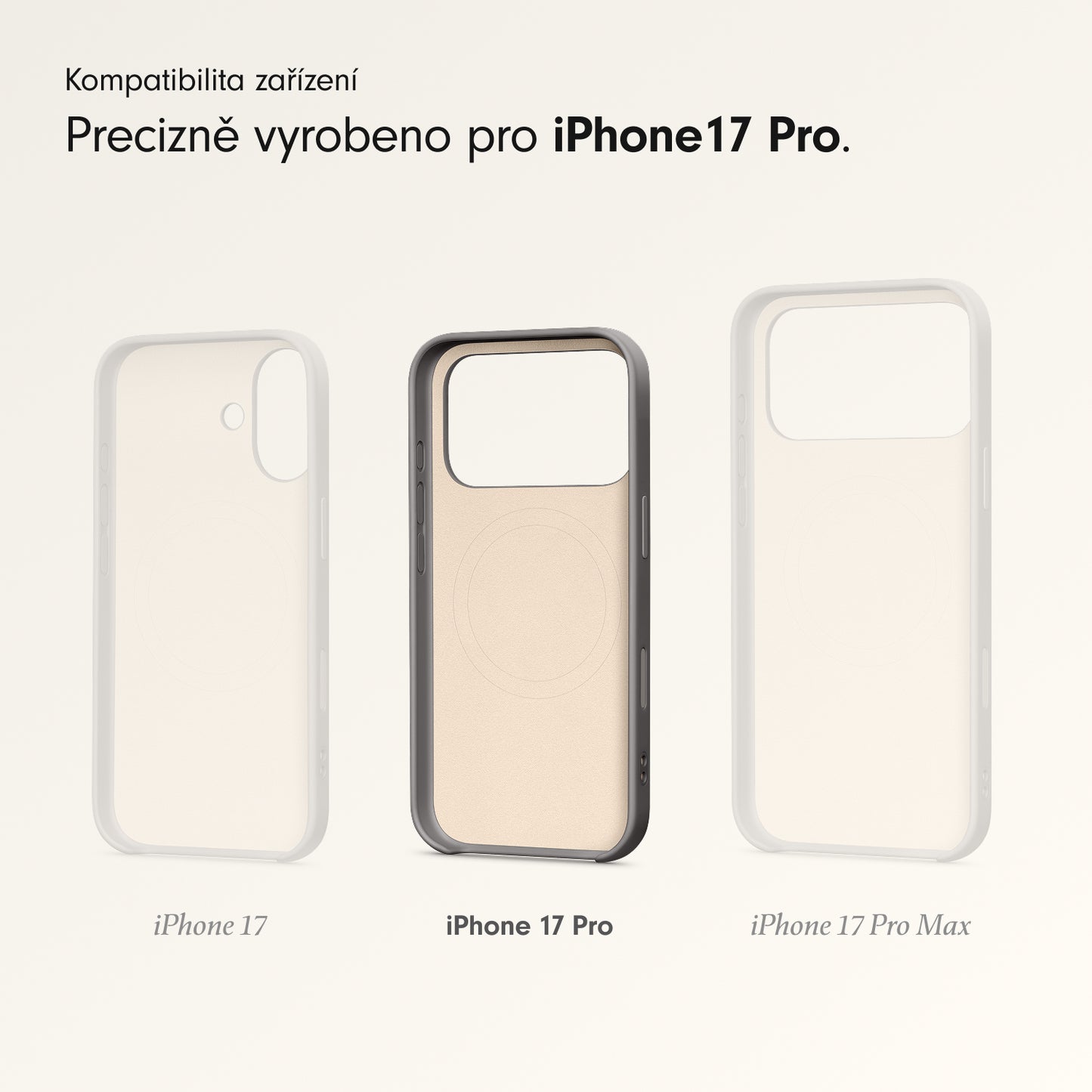 Kryt se stojánkem pro iPhone 17 Pro Beats s MagSafe a ovladačem fotoaparátu - granitově šedý - iSTYLE CZ