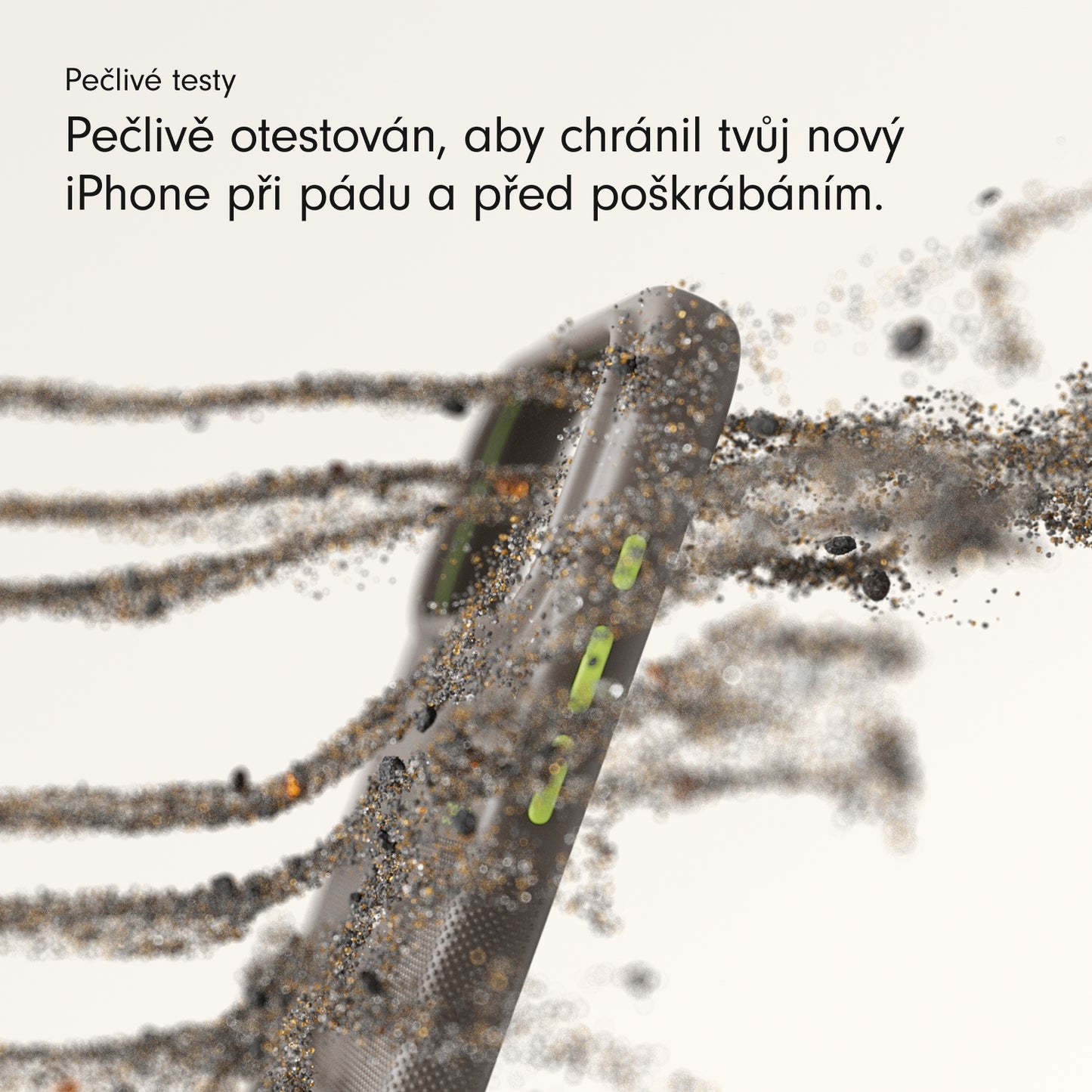 Odolný kryt pro iPhone 17 Pro Max Beats s MagSafe a ovladačem fotoaparátu - alpsky šedý - iSTYLE CZ