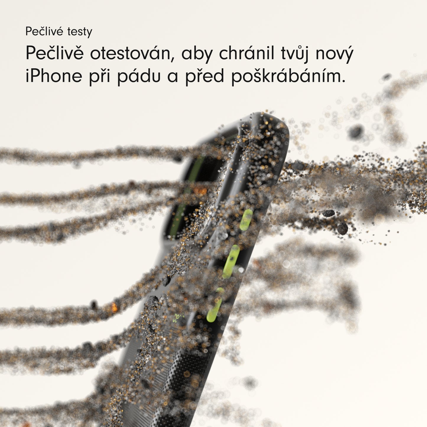 Odolný kryt pro iPhone 17 Pro Max Beats s MagSafe a ovladačem fotoaparátu - granitově šedý - iSTYLE CZ