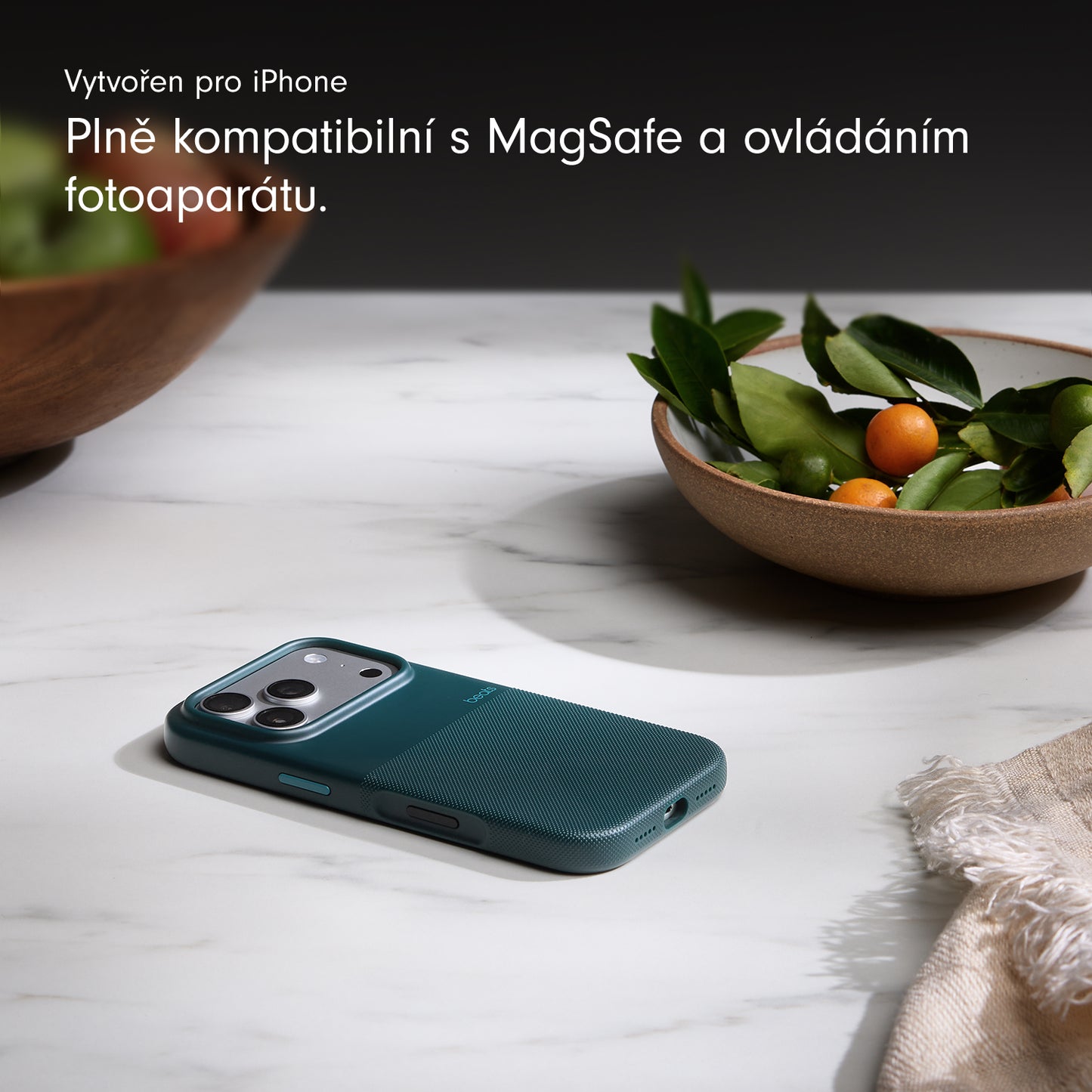 Odolný kryt pro iPhone 17 Pro Beats s MagSafe a ovladačem fotoaparátu - rocky modrý - iSTYLE CZ