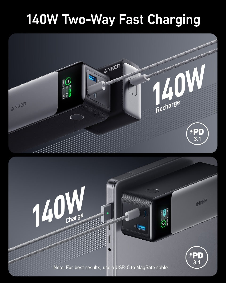Powerbanka Anker 737 GaNPrime 140W PD 24K - iSTYLE CZ