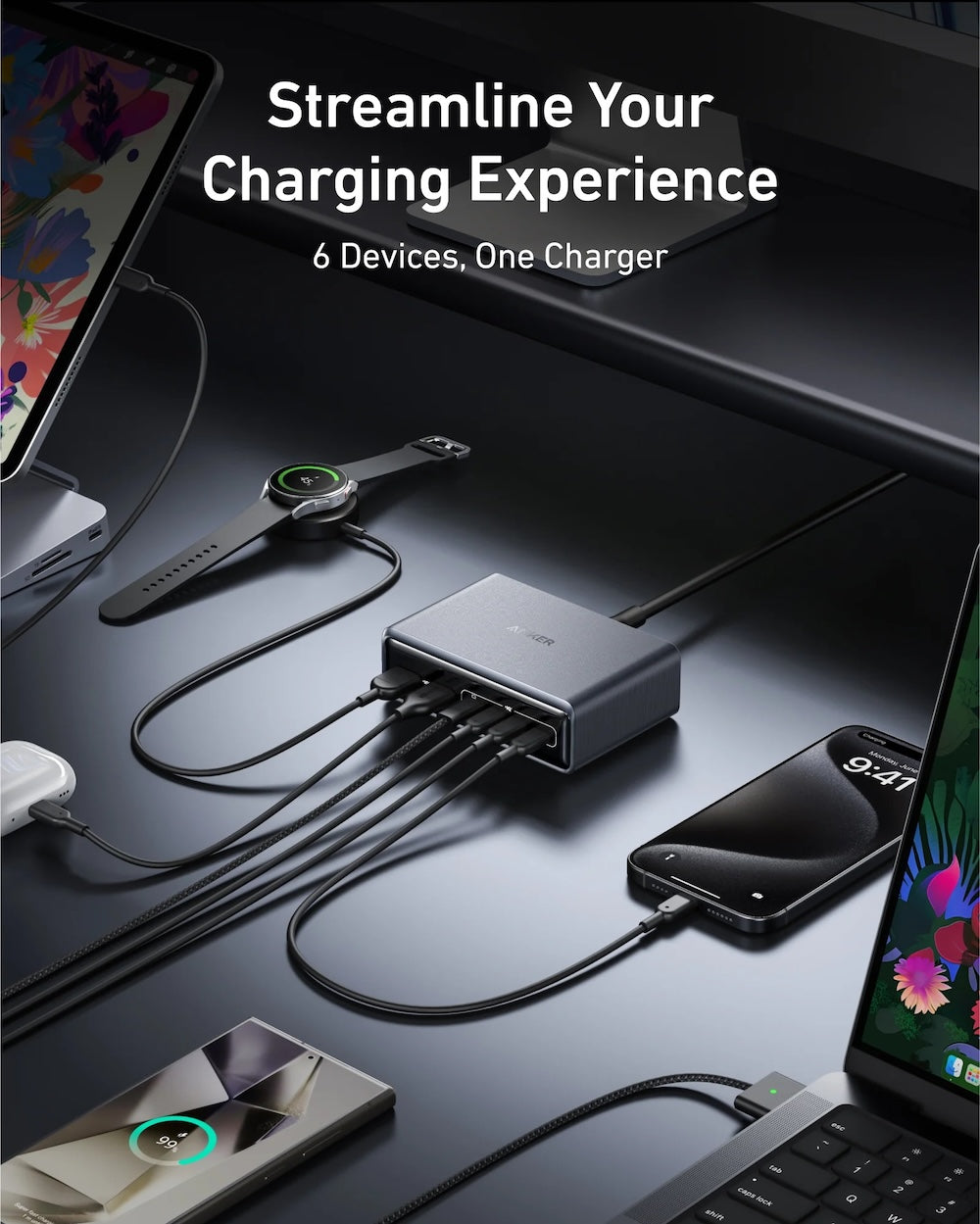 200W stolní GaN nabíječka Anker Prime Charger - iSTYLE CZ