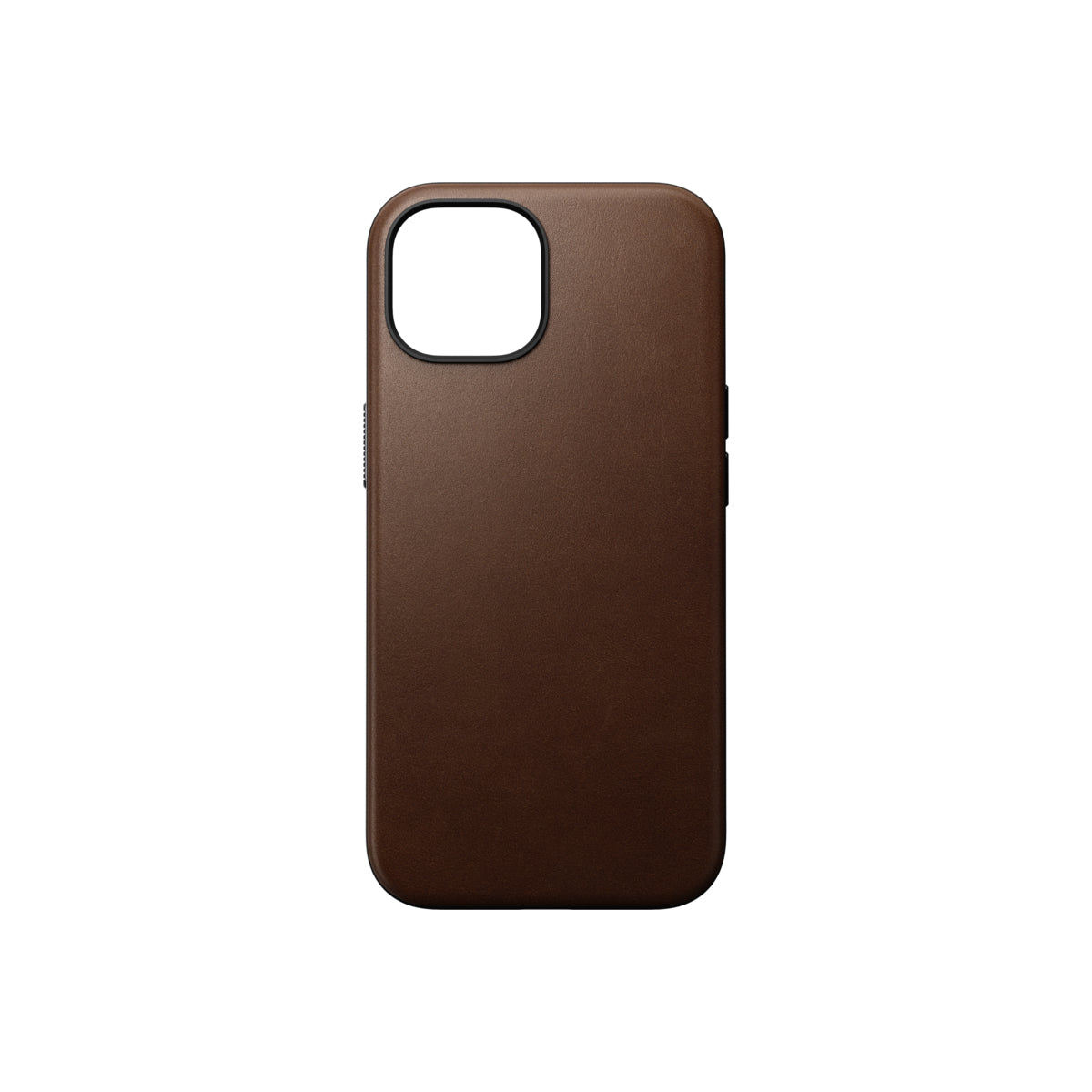 Kožený kryt pro iPhone 15 Nomad Modern - hnědý - iSTYLE CZ