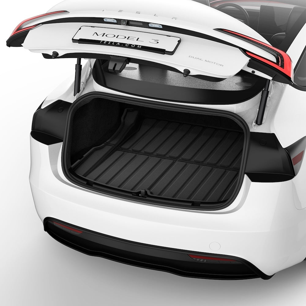 Velká podložka do kufru zadní Spigen Tesla Car Mat Rear Trunk - černá - iSTYLE CZ