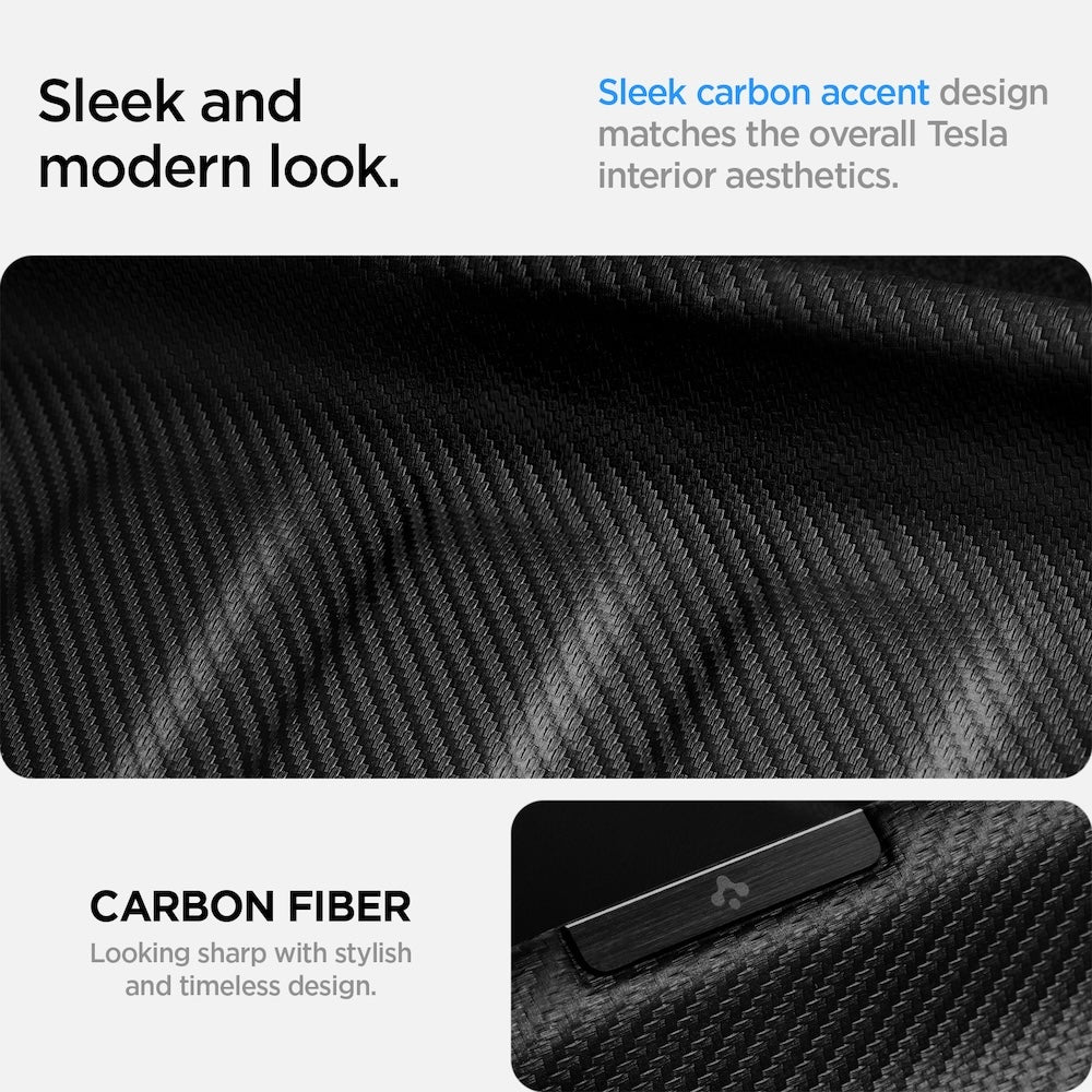 Velká podložka do kufru zadní Spigen Tesla Car Mat Rear Trunk - černá - iSTYLE CZ